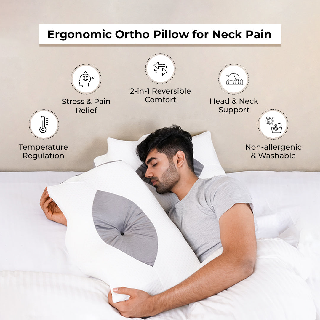 Ergonomic Ortho Pillow for Neck Pain