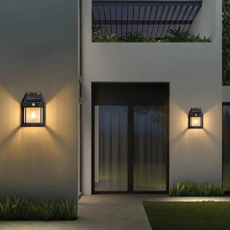 Solar LED Porch Wall Lights