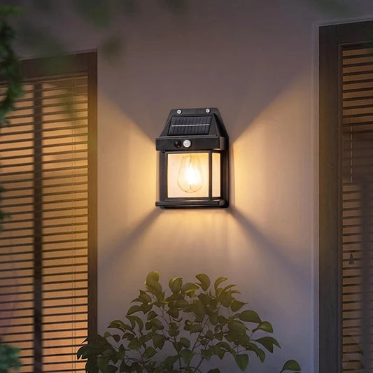 Solar LED Porch Wall Lights