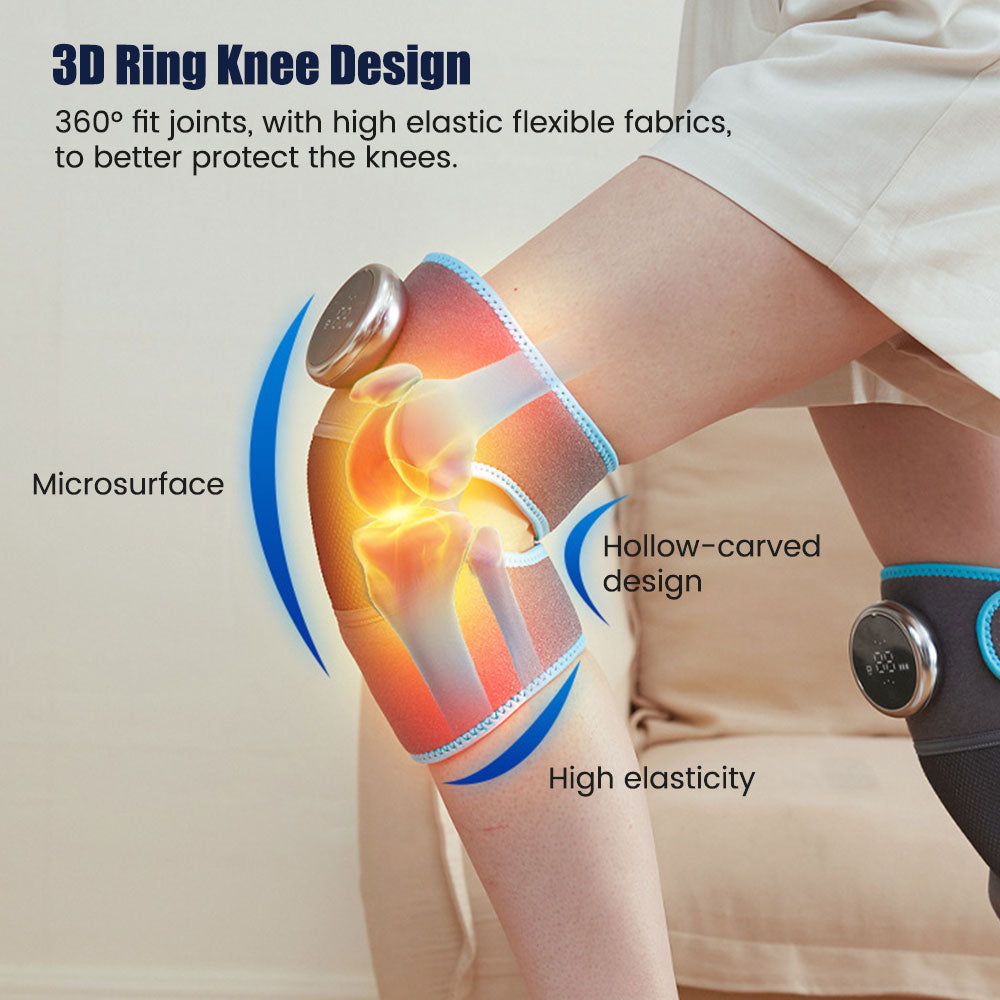 Electric Heating Knee Massager Vibration Hot Compress