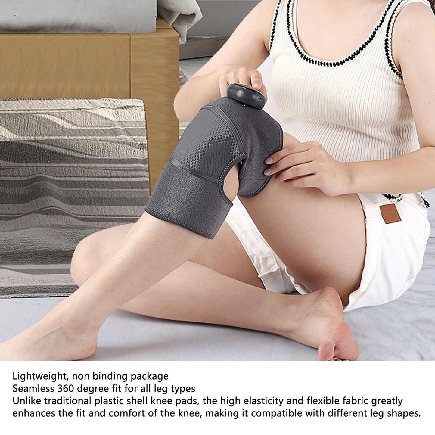 Electric Heating Knee Massager Vibration Hot Compress